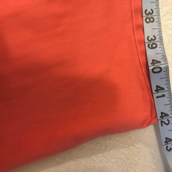 Avenue Stretch coral 6 gore circle skirt Size 20 - Picture 4 of 5